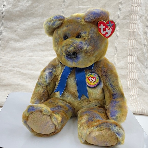Ty Other - Retired Ty 2000 Original Clubby III Beanie Baby Buddy 15” Bear.